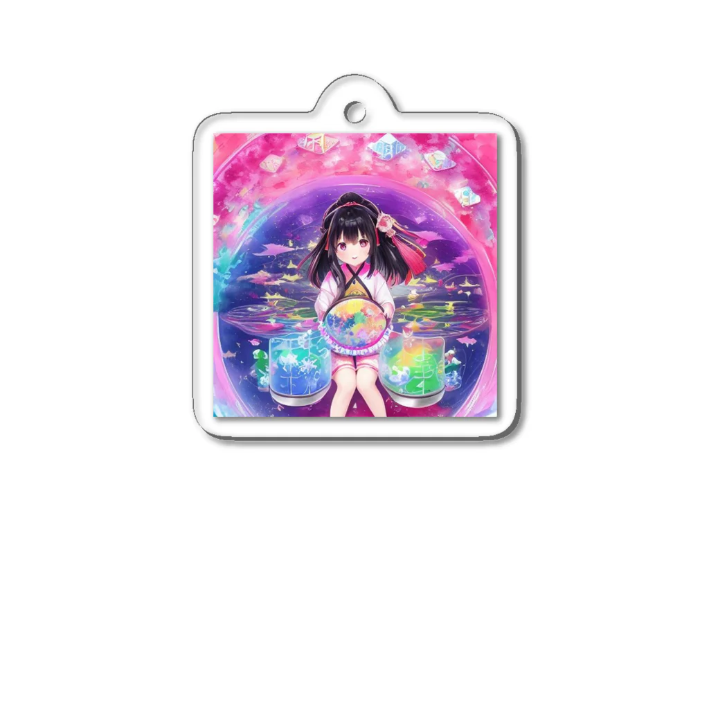 A-craftのGirl Acrylic Key Chain