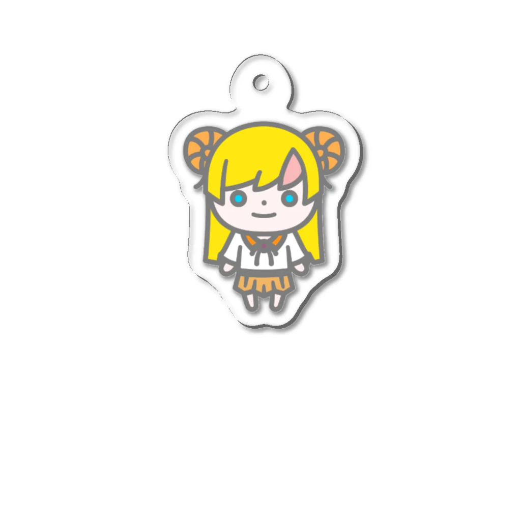 PiPiのMeMe Acrylic Key Chain