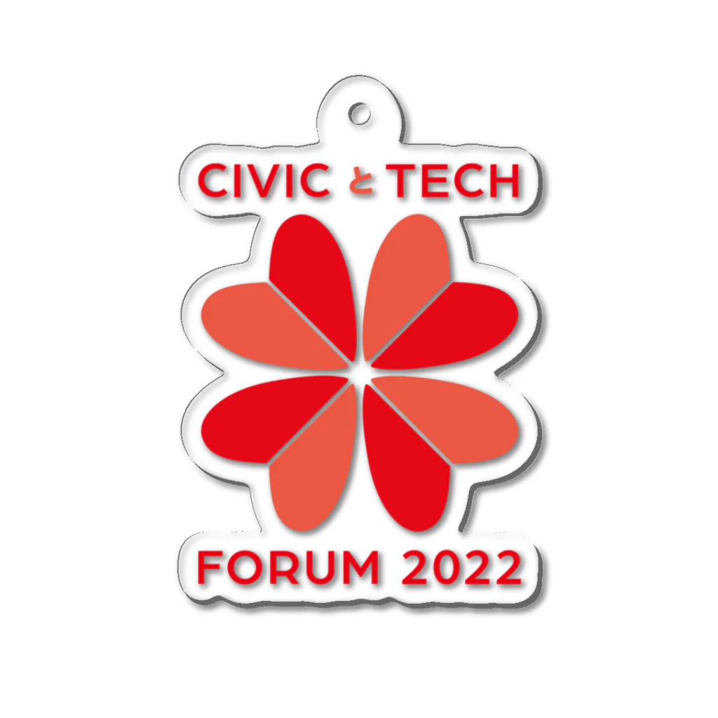 CTF2022のCTF2022公式グッズ アクリルキーホルダー