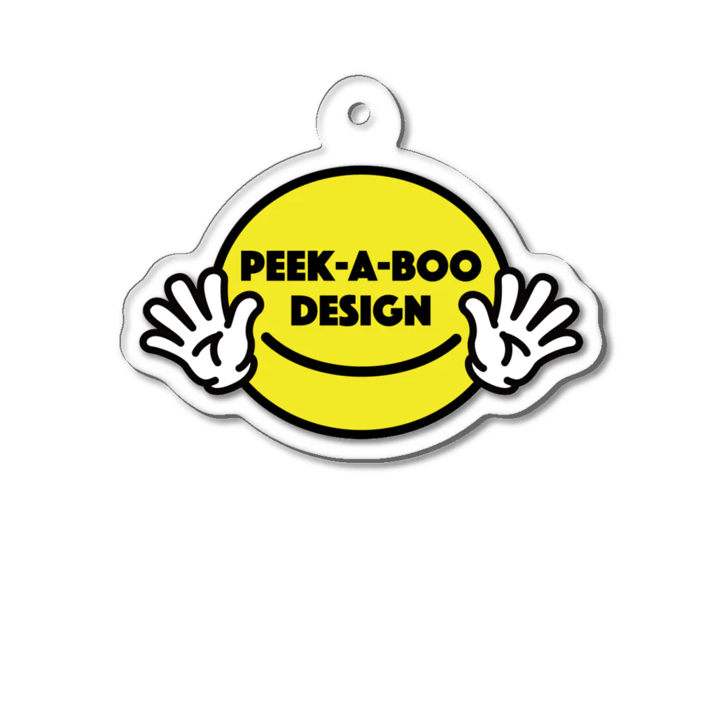 PEEK-A-BOO_DESIGNのいないいないばぁ アクリルキーホルダー