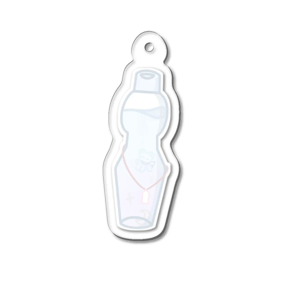 Cotton Candyβのラムネ( ͡° ͜ʖ ͡°) Acrylic Key Chain