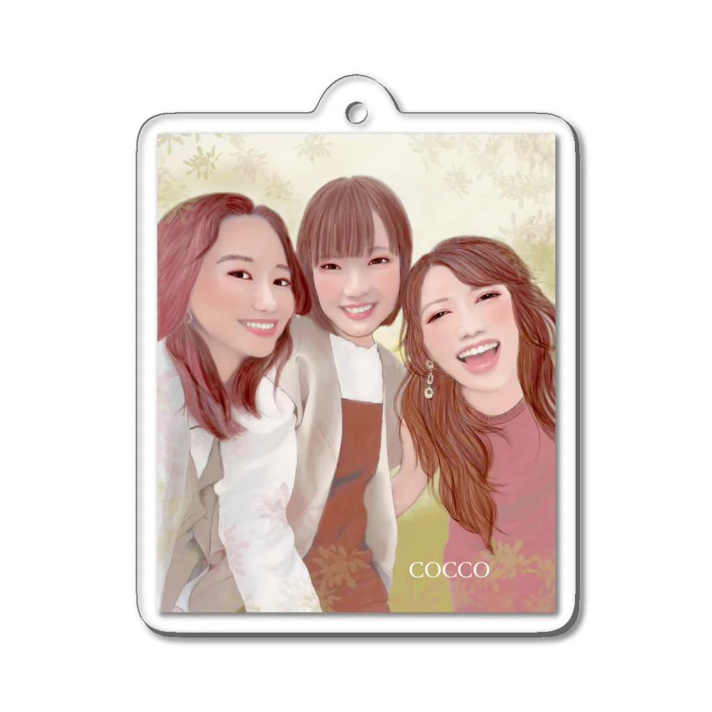 こっこさんのお店のBest Friends Acrylic Key Chain