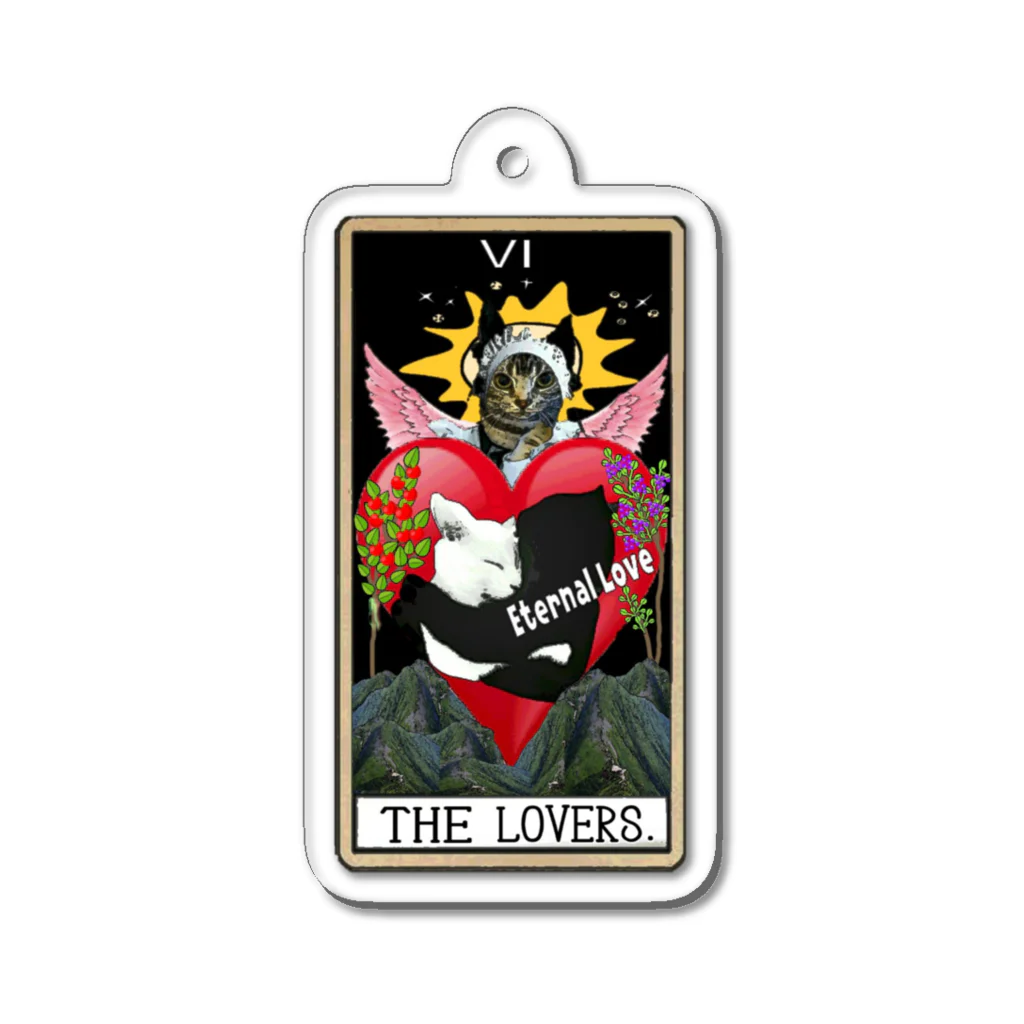 みにゃ次郎のLovers Acrylic Key Chain