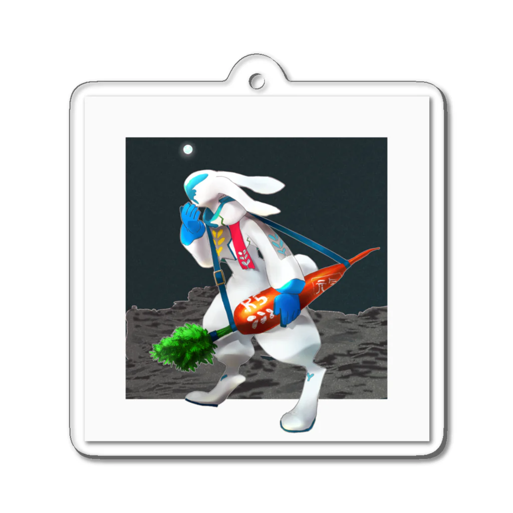 ンマー！のRabbit year Acrylic Key Chain