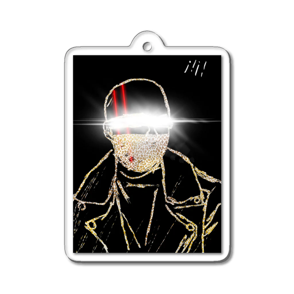 Kazuya IshidaのModern Biker from i!i! Acrylic Key Chain