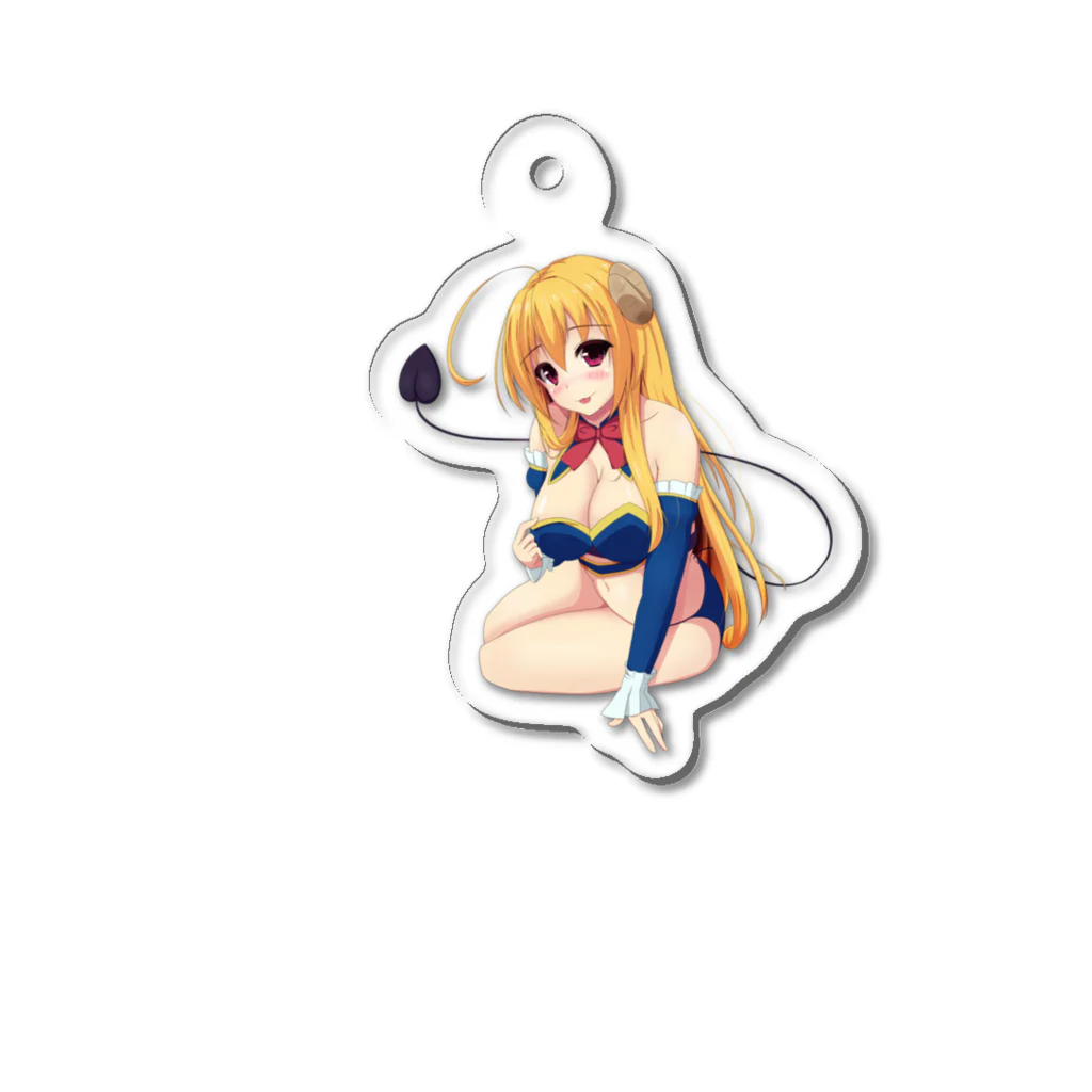 ハギユウのお店のアリスノファンアイテム　小悪魔ポーズ Acrylic Key Chain