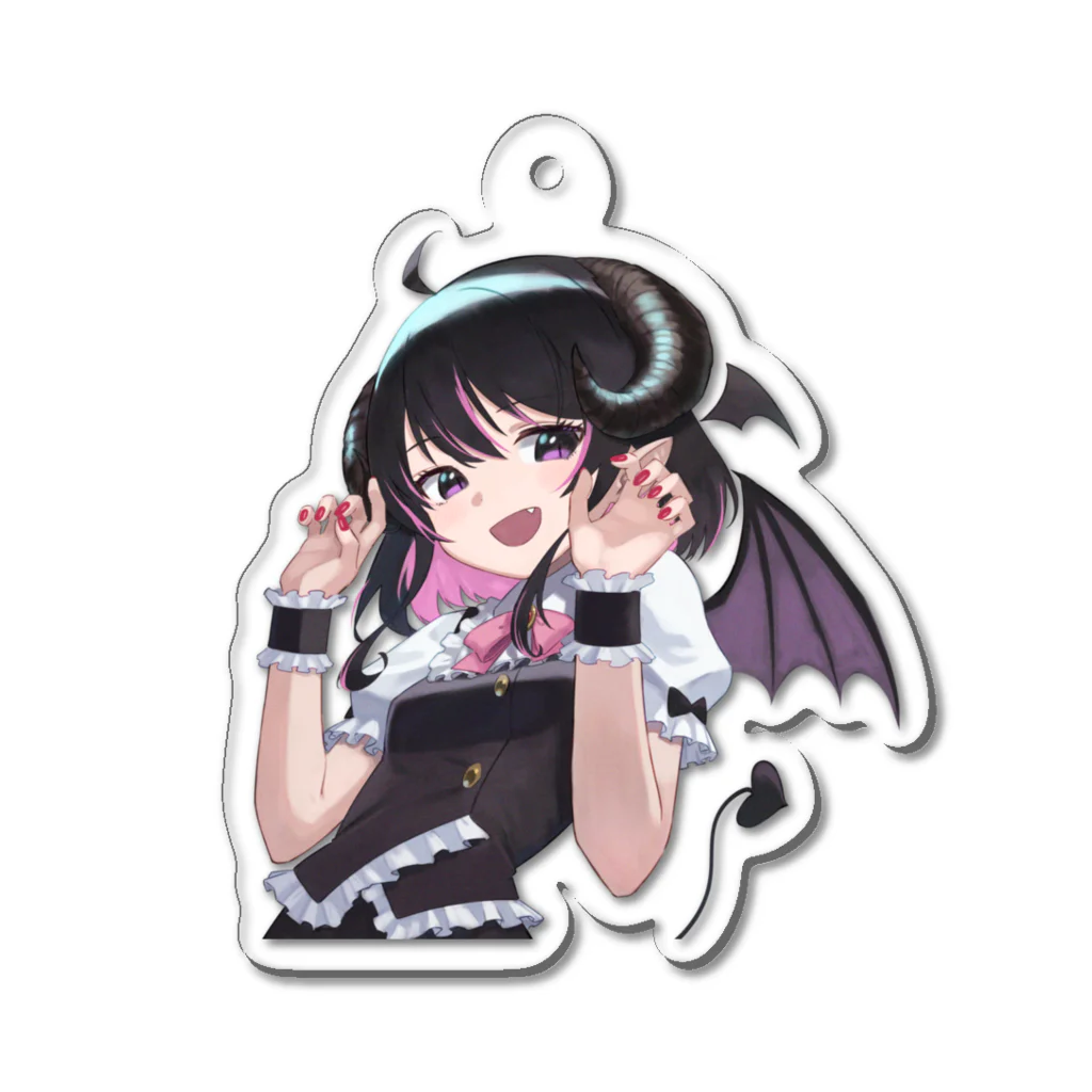 レスティア・アオイ🥐😈のこんてぃあグッズ Acrylic Key Chain