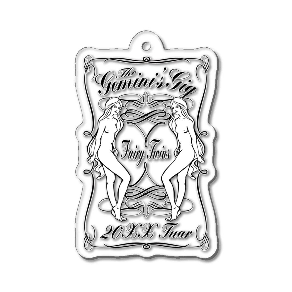 提供 tshopのThe Gemini's Gig Acrylic Key Chain