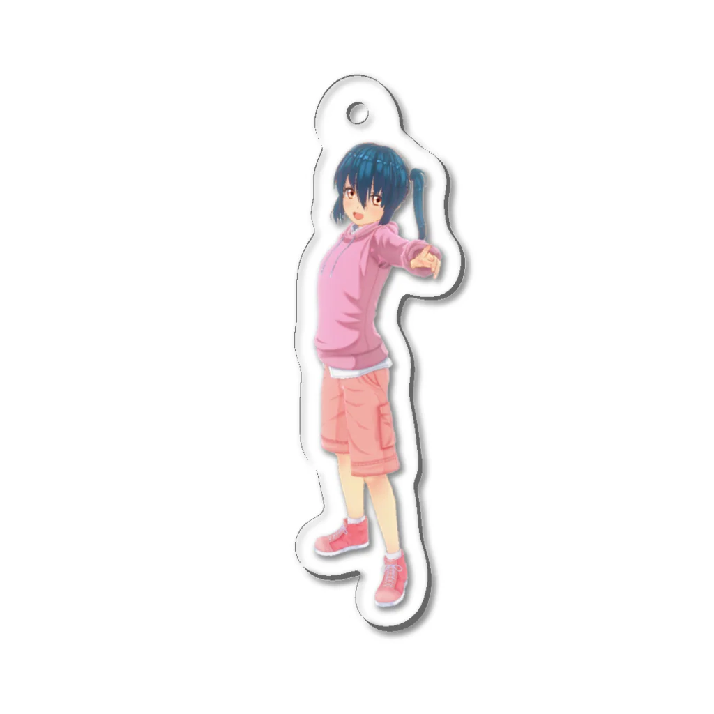 SAKUPRO_公式ストアの摺上ゆの Acrylic Key Chain