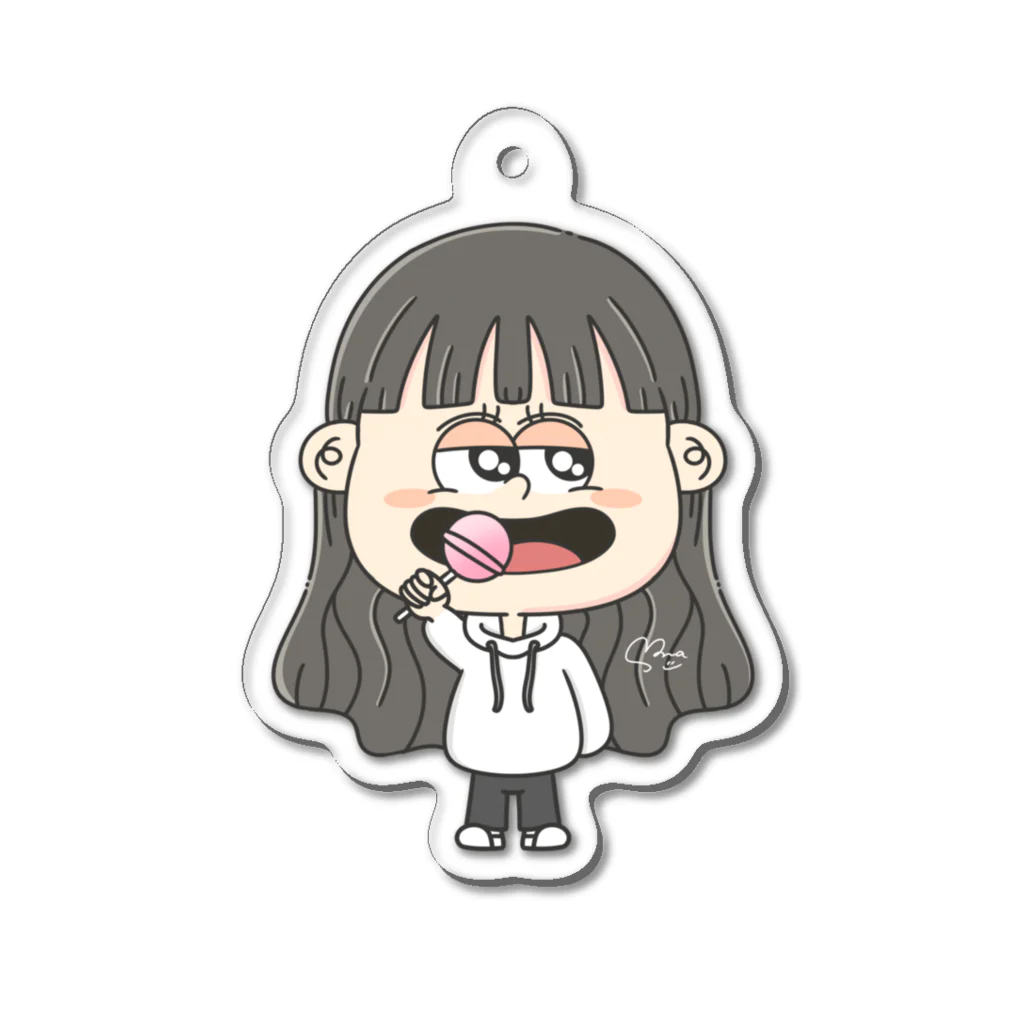 사나 ( さな )の사나 팝 Acrylic Key Chain