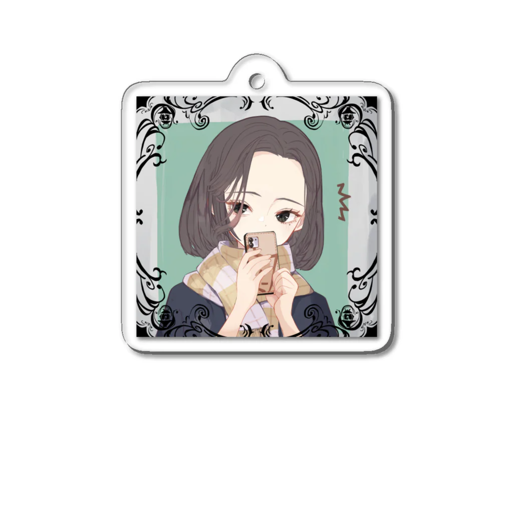 ファンクラブの白石蓮ちゃん！ Acrylic Key Chain