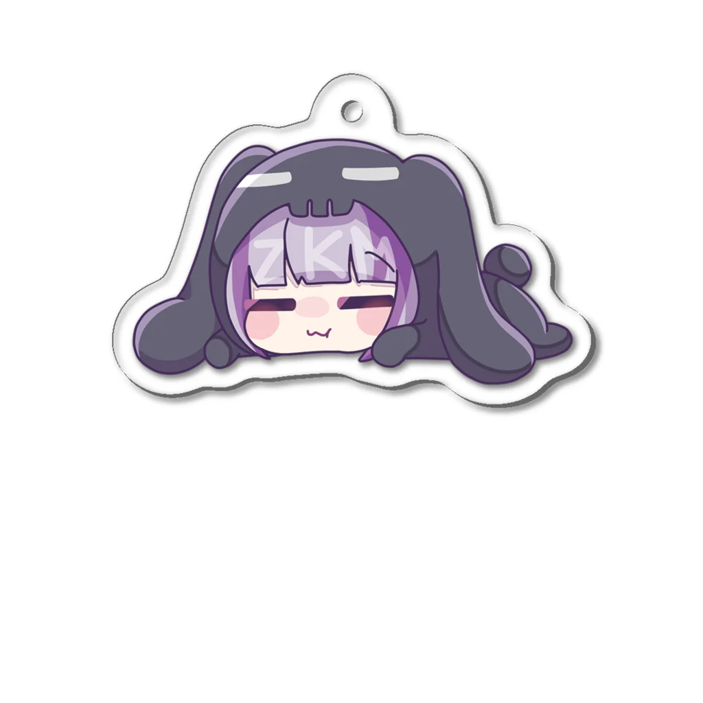 ざこみのおやすみざこみちゃん Acrylic Key Chain