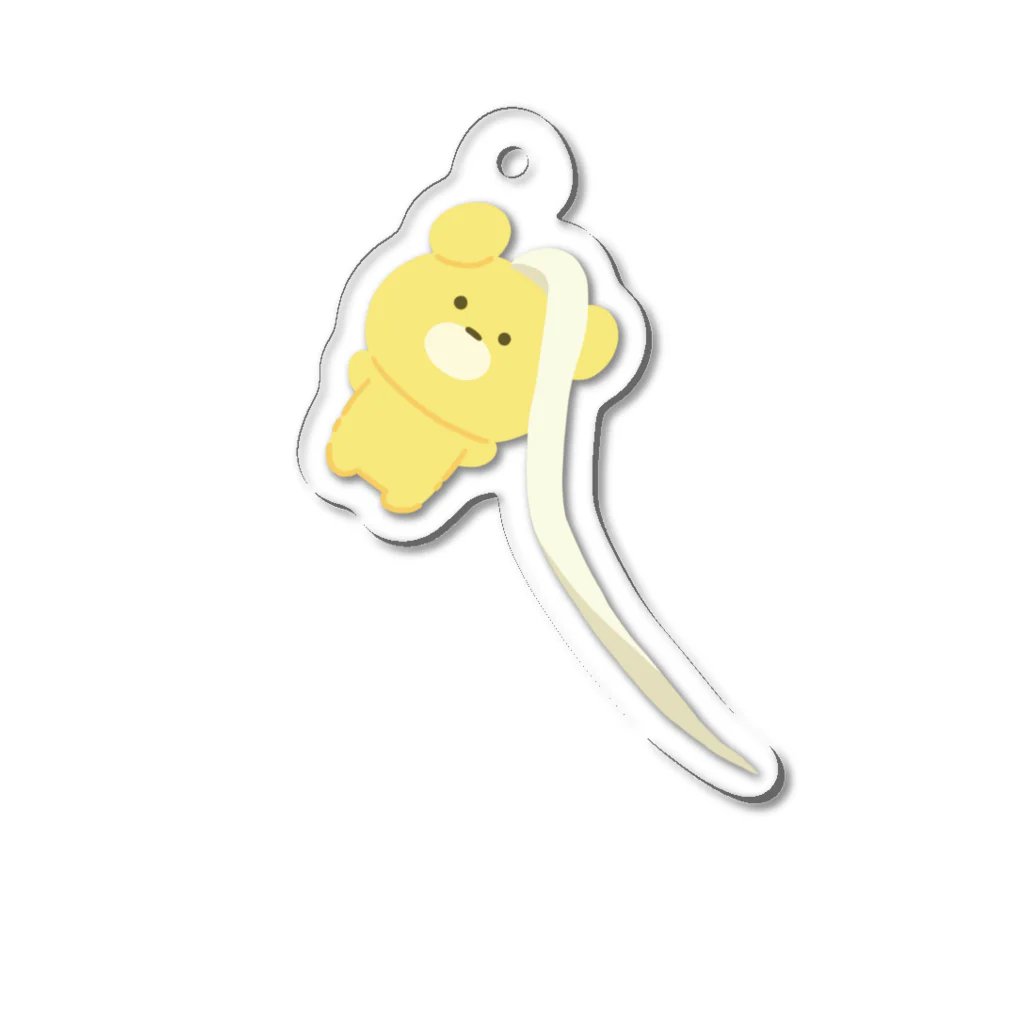 まんまる屋のまめもやし Acrylic Key Chain