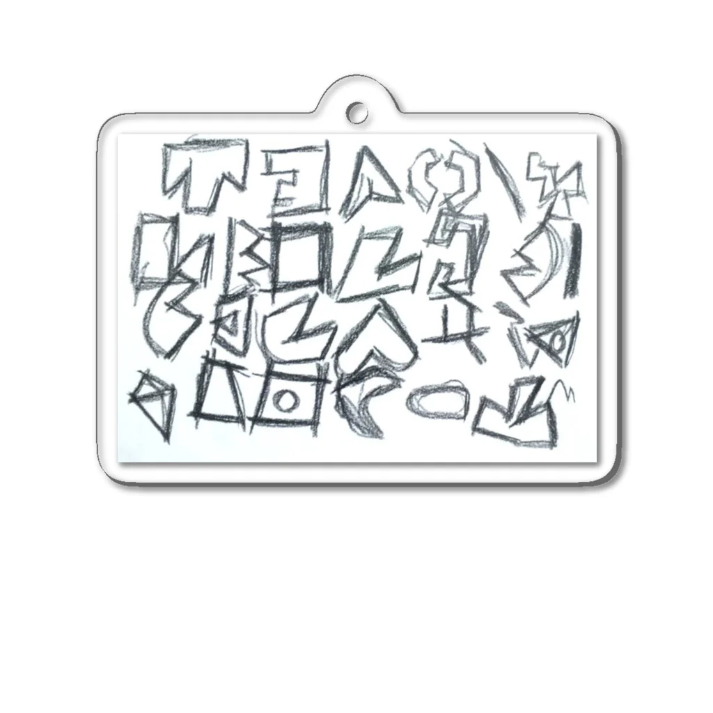 kazuuuuuのかたち Acrylic Key Chain