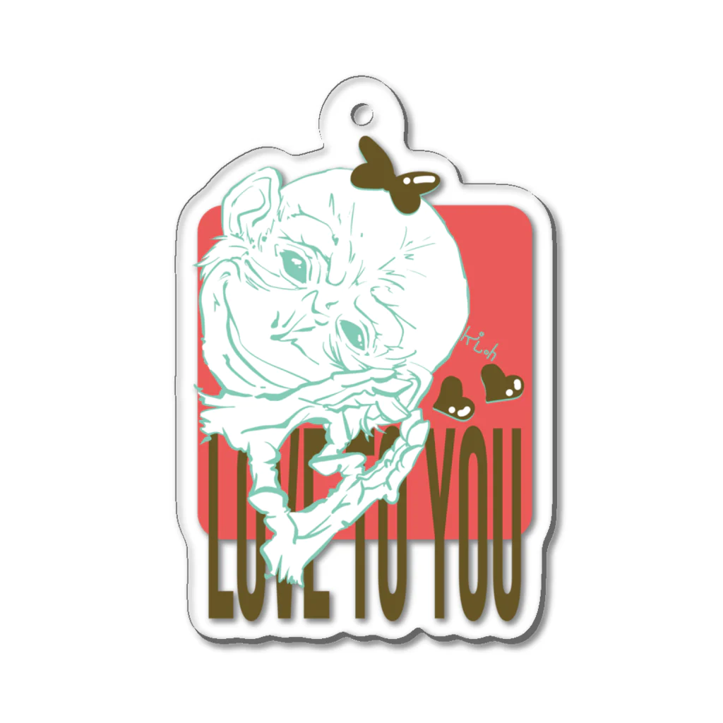 kouohのConfession of love Acrylic Key Chain