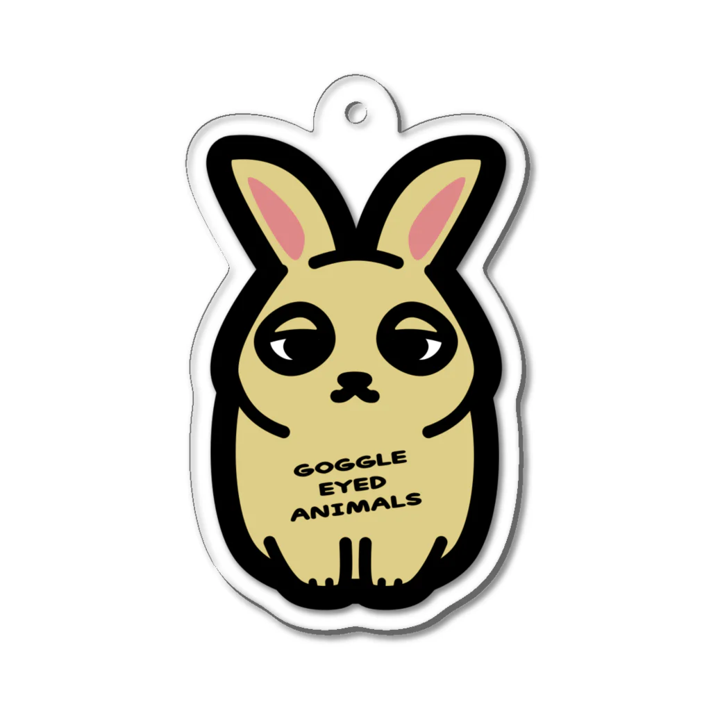 mana_shopのRABBIT Acrylic Key Chain