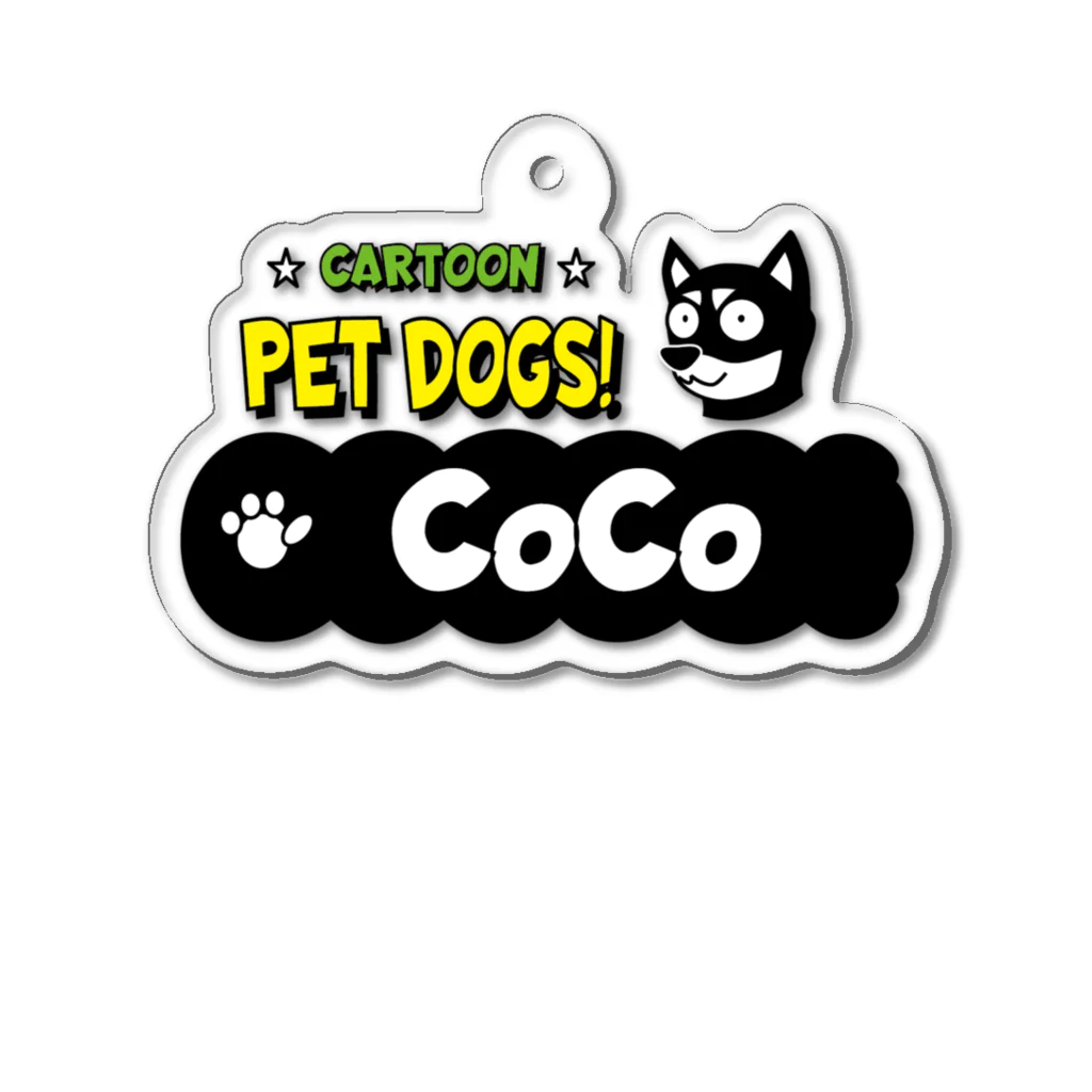 CARTOON PETDOGSのCOCO様専用　アクリルキーホルダー Acrylic Key Chain