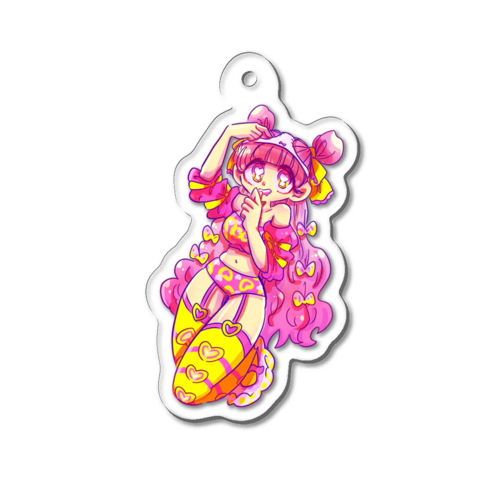 もなかのはれんちピーチちゃん🍑 Acrylic Key Chain