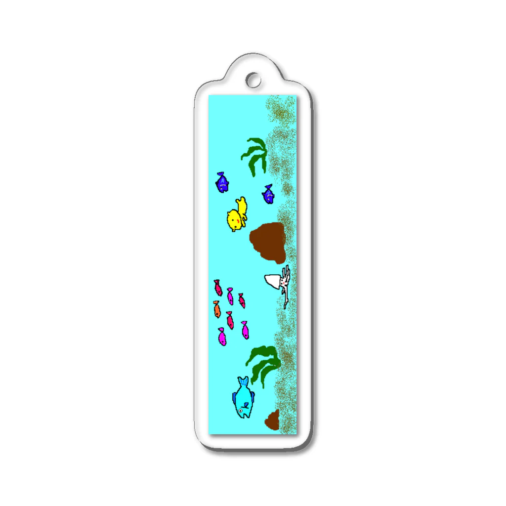 Straw&Friendsのnyansongs / Submarine Acrylic Key Chain