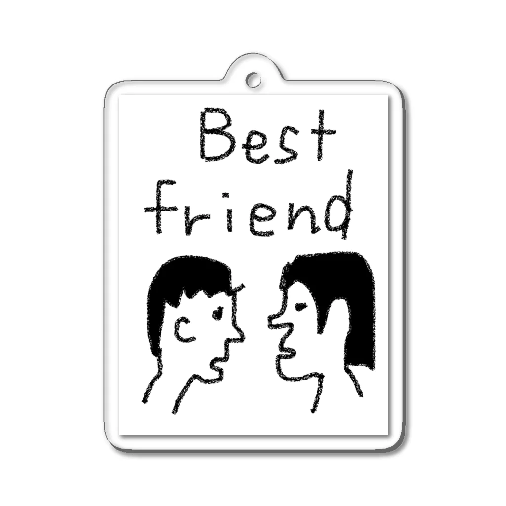 jirokichi’s shopのBest Friend Acrylic Key Chain