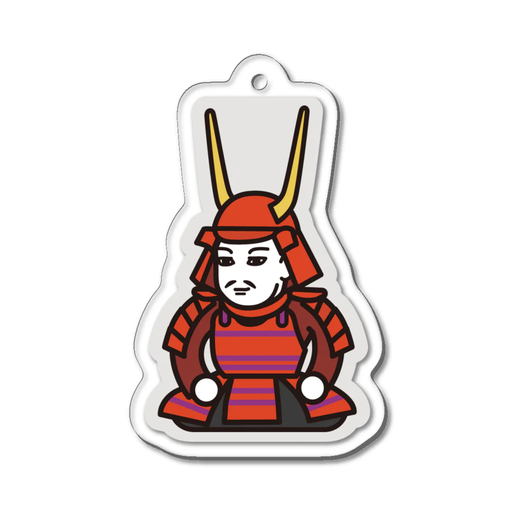 sakamotto shopの武将のおまもり|井伊直政 Acrylic Key Chain