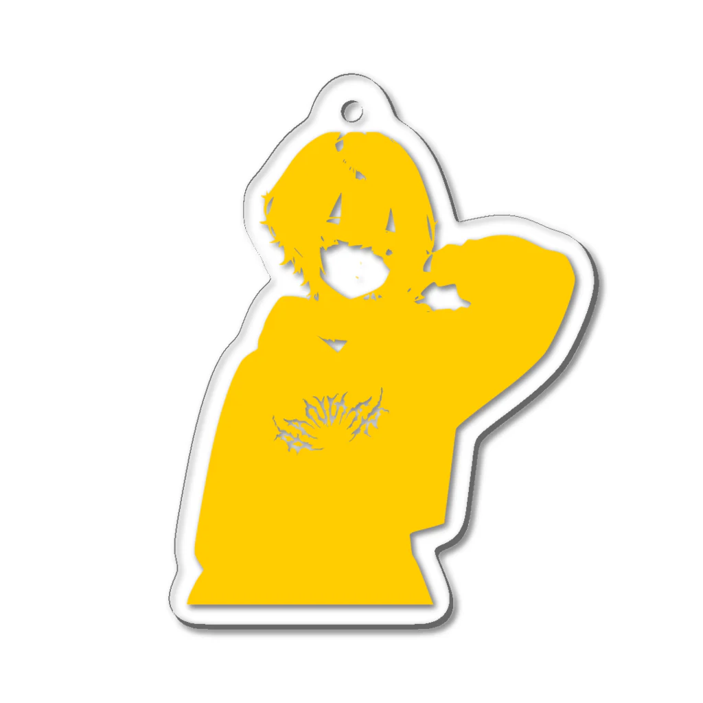 G-lineのGIRL (Vivid Yellow) Acrylic Key Chain