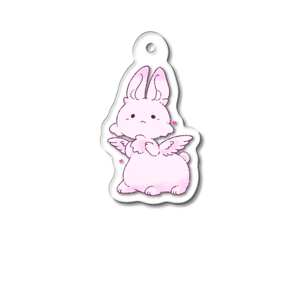 ねぎまボックスと秘密の部屋のうさたうろす Acrylic Key Chain