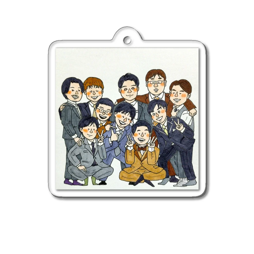 k o m a j uの幼なじみボーイズ Acrylic Key Chain