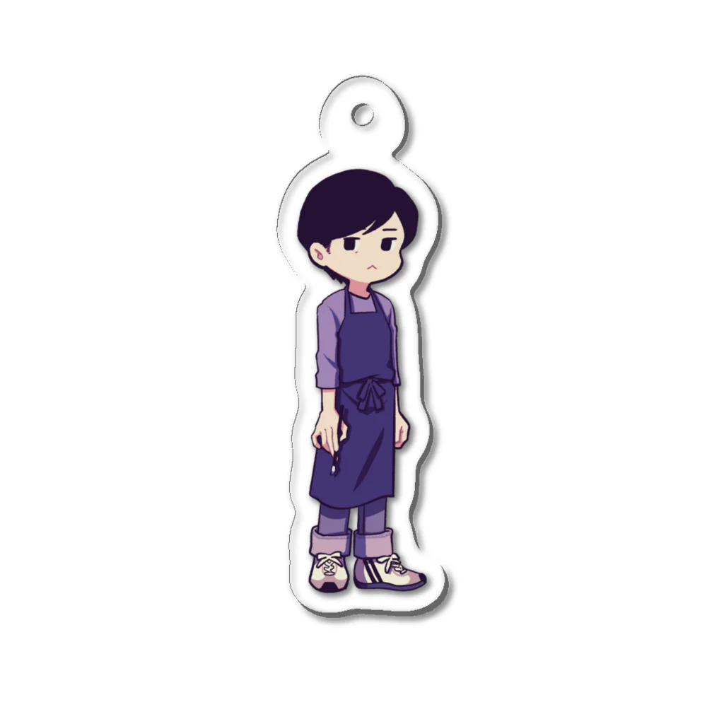 えろいやんの先生-non.ver- Acrylic Key Chain