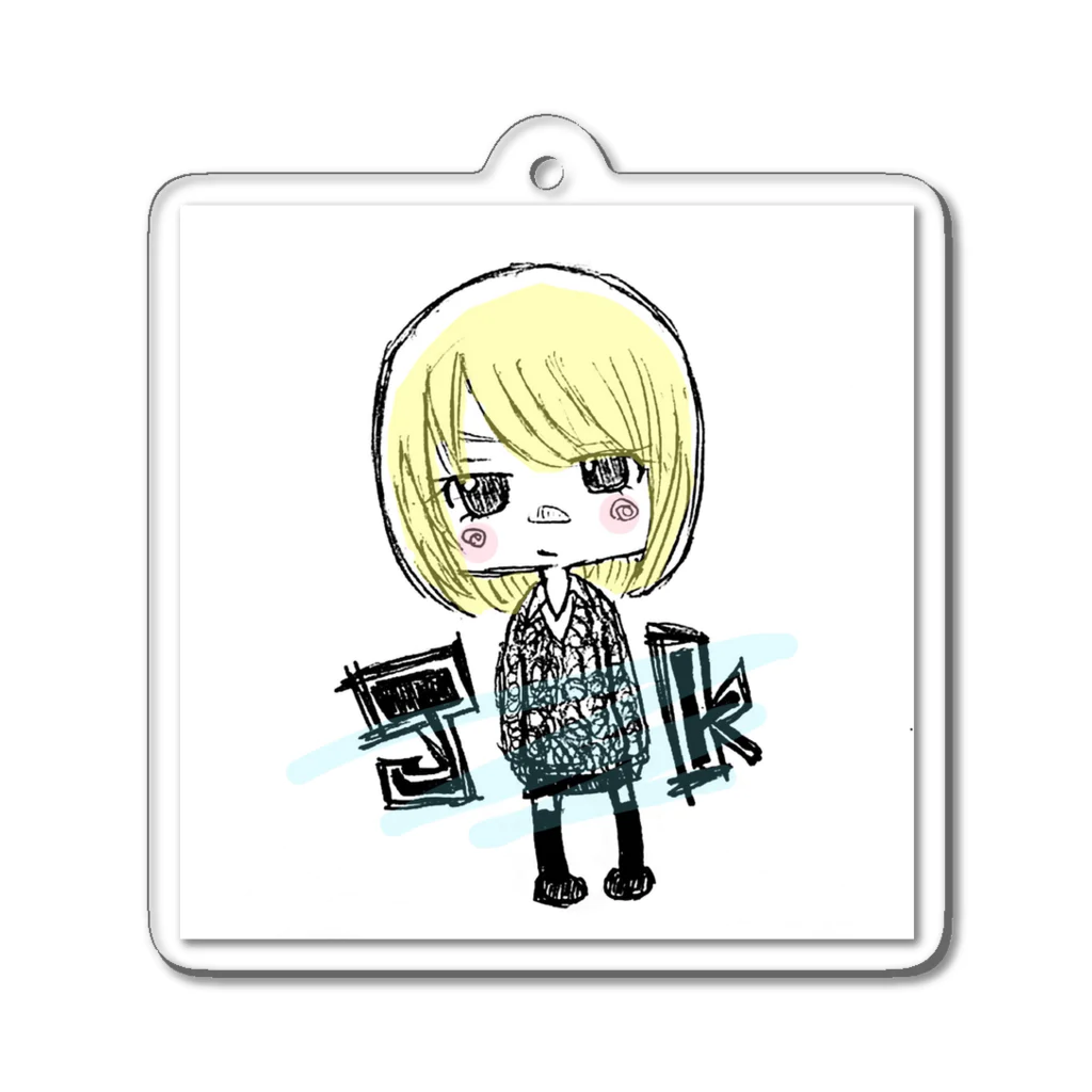 おいもち屋のＪＫちゃン Acrylic Key Chain