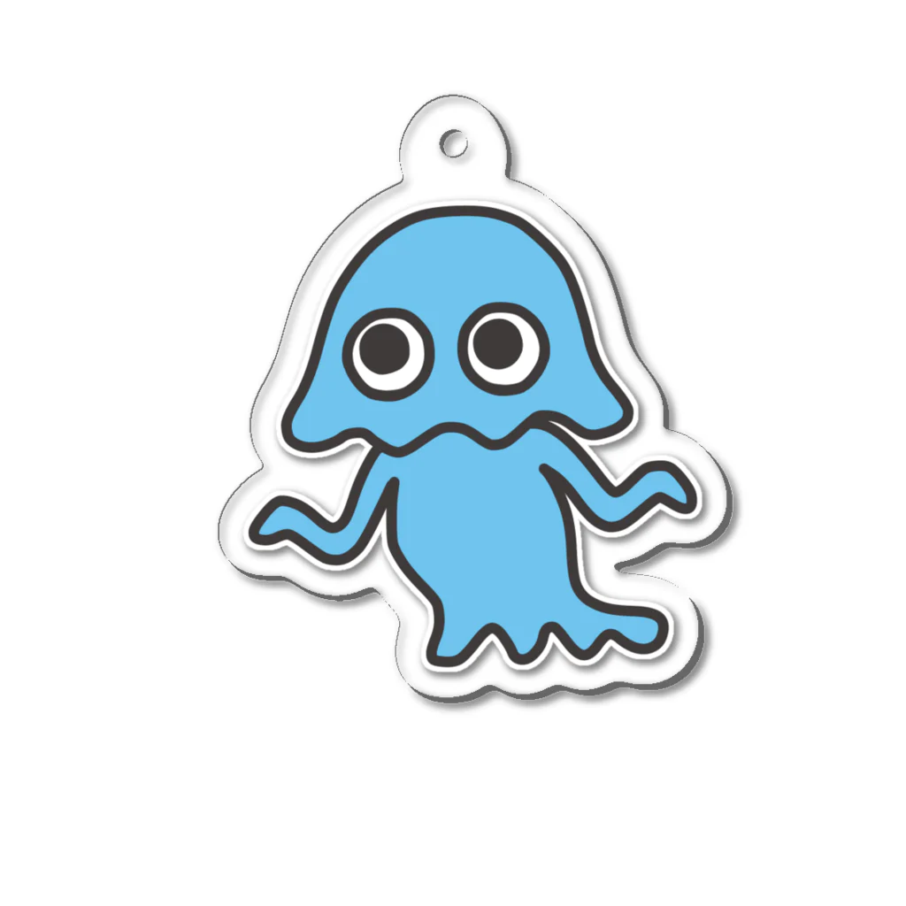 ぷなりつのクラゲ星人 Acrylic Key Chain