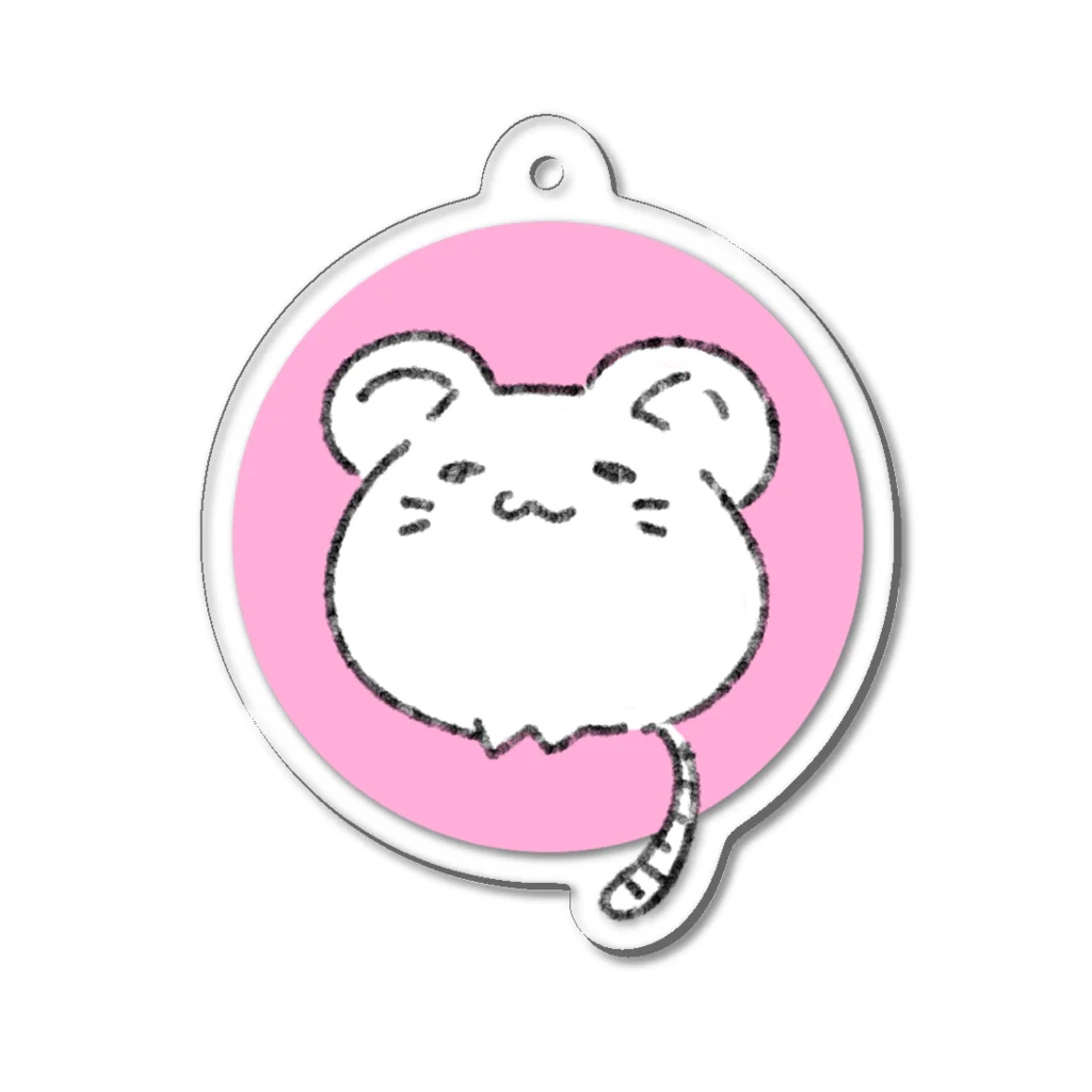 ぺけまるしょっぷのちゅーちゅーとりお　のーまる Acrylic Key Chain