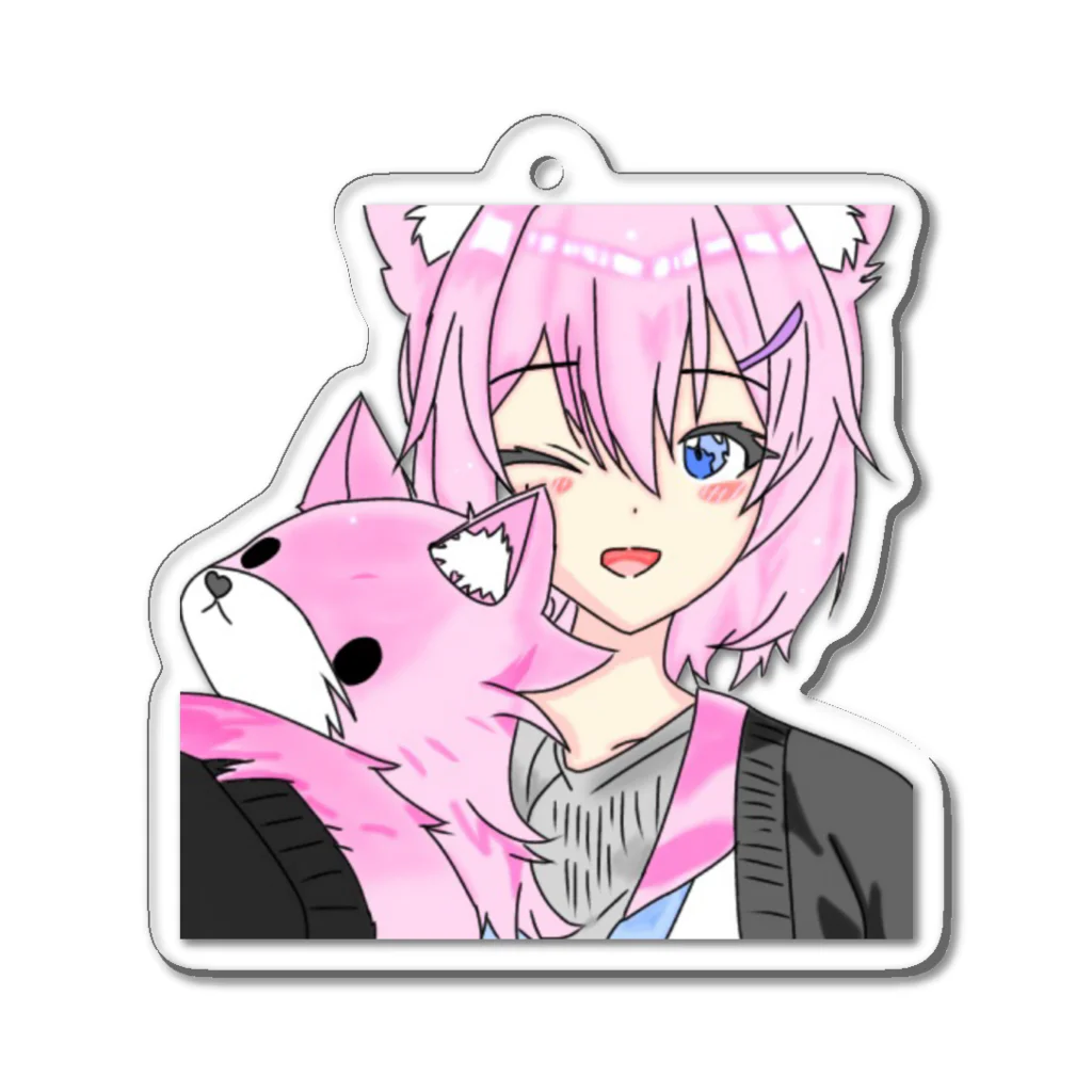 恋月ロウの恋月ロウ Acrylic Key Chain