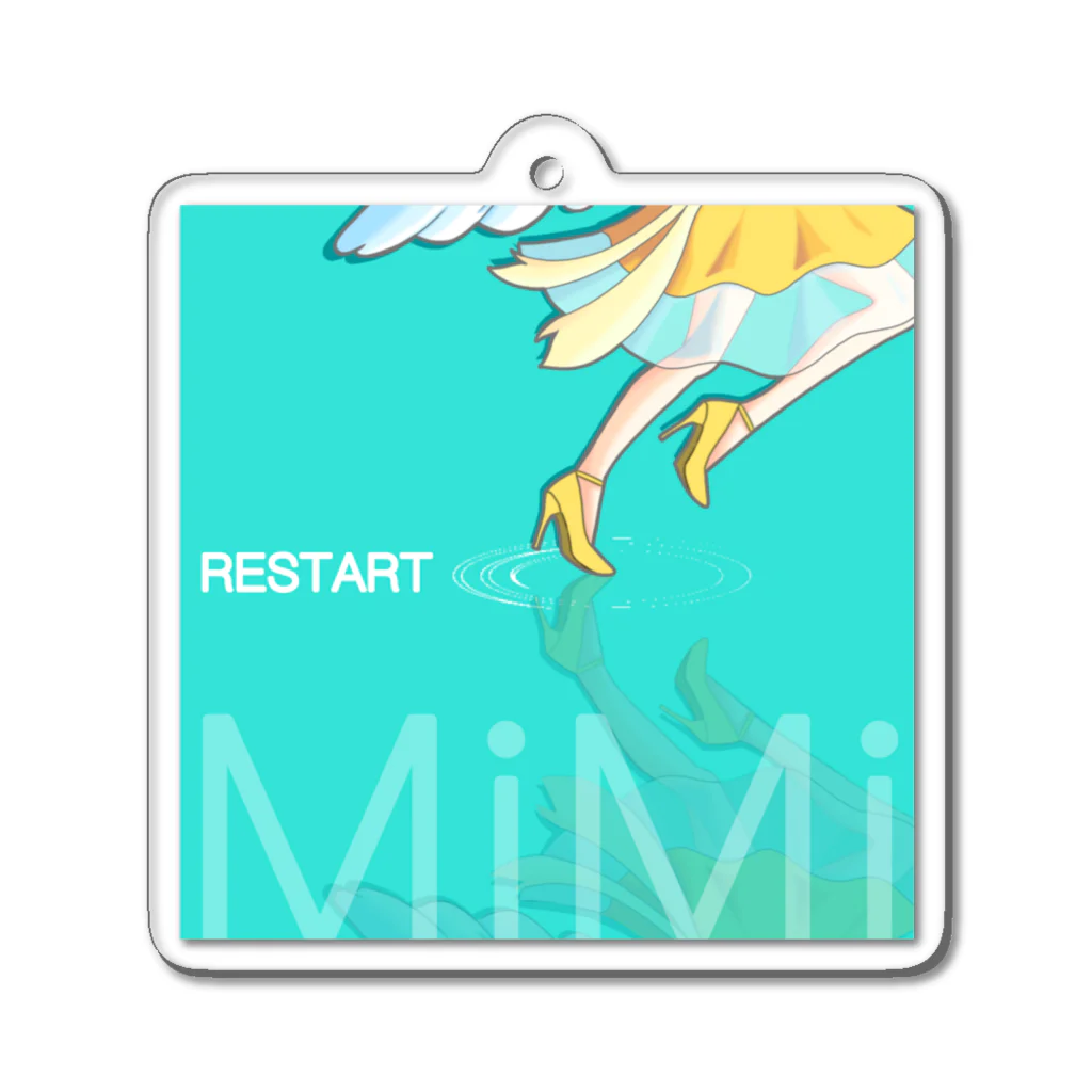 MiMiのグッズやさんのRESTARTグッズ アクリルキーホルダー