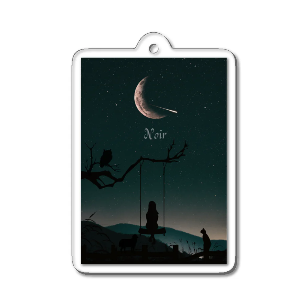 Atelier Promenade De ChatのNoir World  ~fantasy~ Acrylic Key Chain