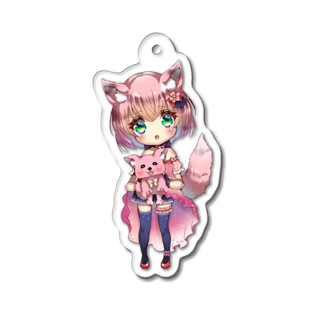 恋月ロウの恋月ロウ Acrylic Key Chain