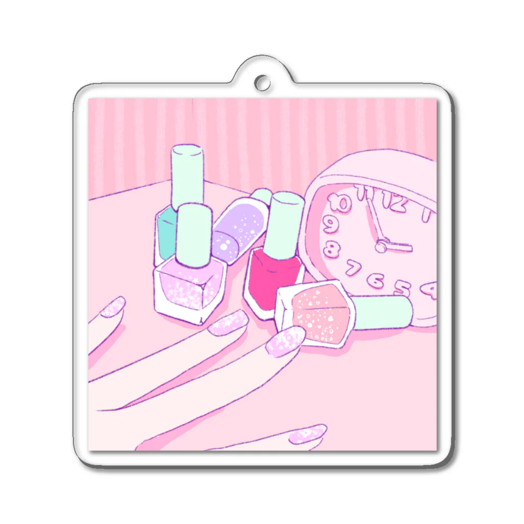 ちえぴのショップのgirly room アクリルキーホルダー