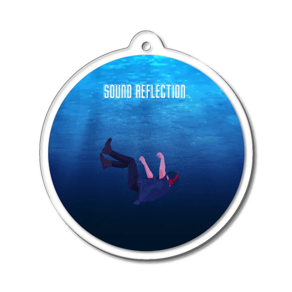 杜若 Tojaku｜Sound ReflectionのSound Reflection | SINK DEEP Acrylic Key Chain