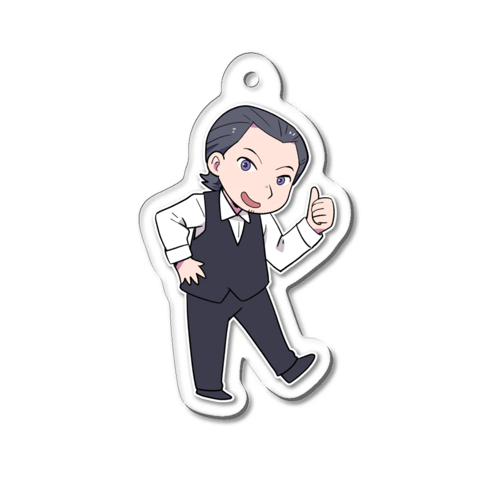 BAR秘密基地ストアのさかちゃん Acrylic Key Chain