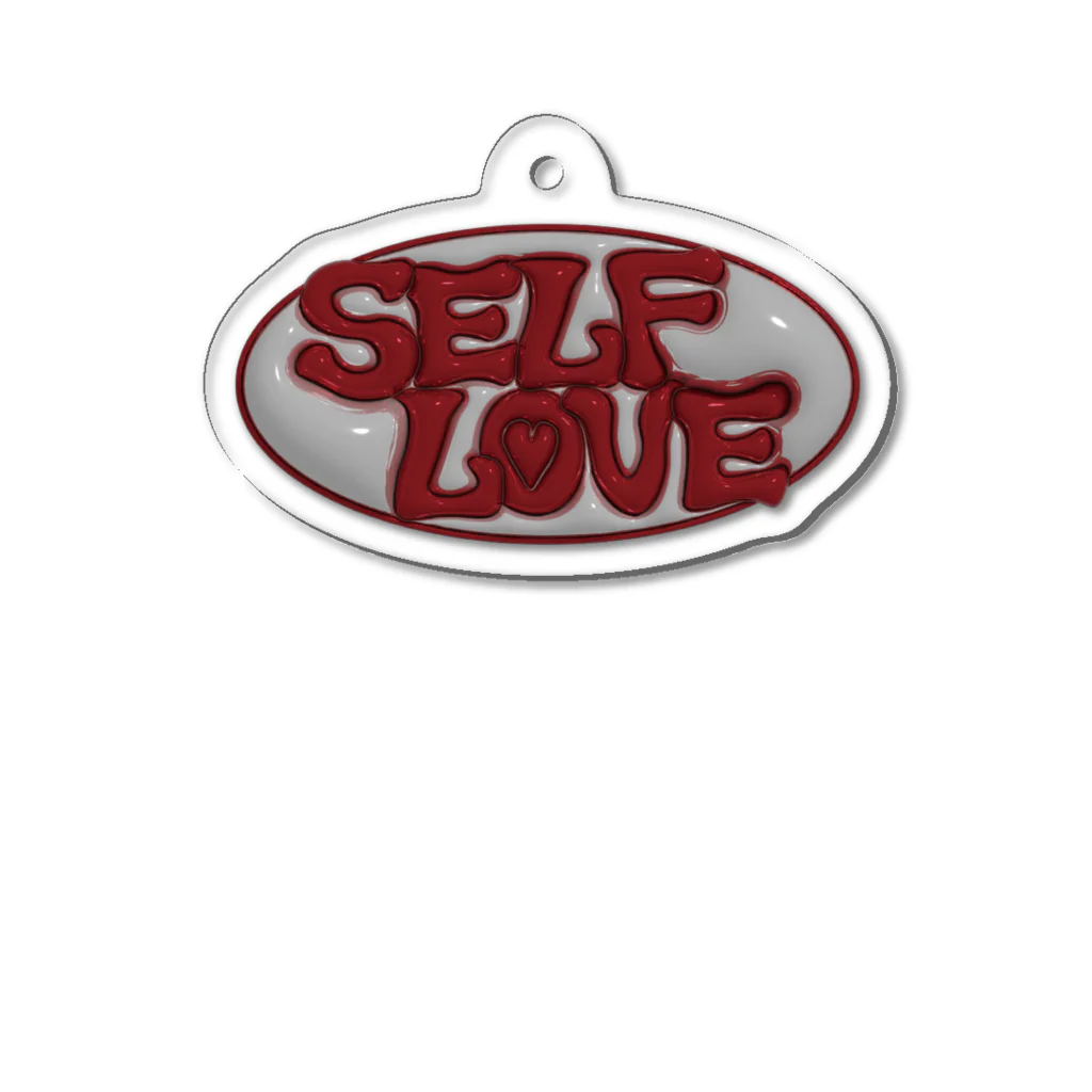 miin___s000のselflove Acrylic Key Chain