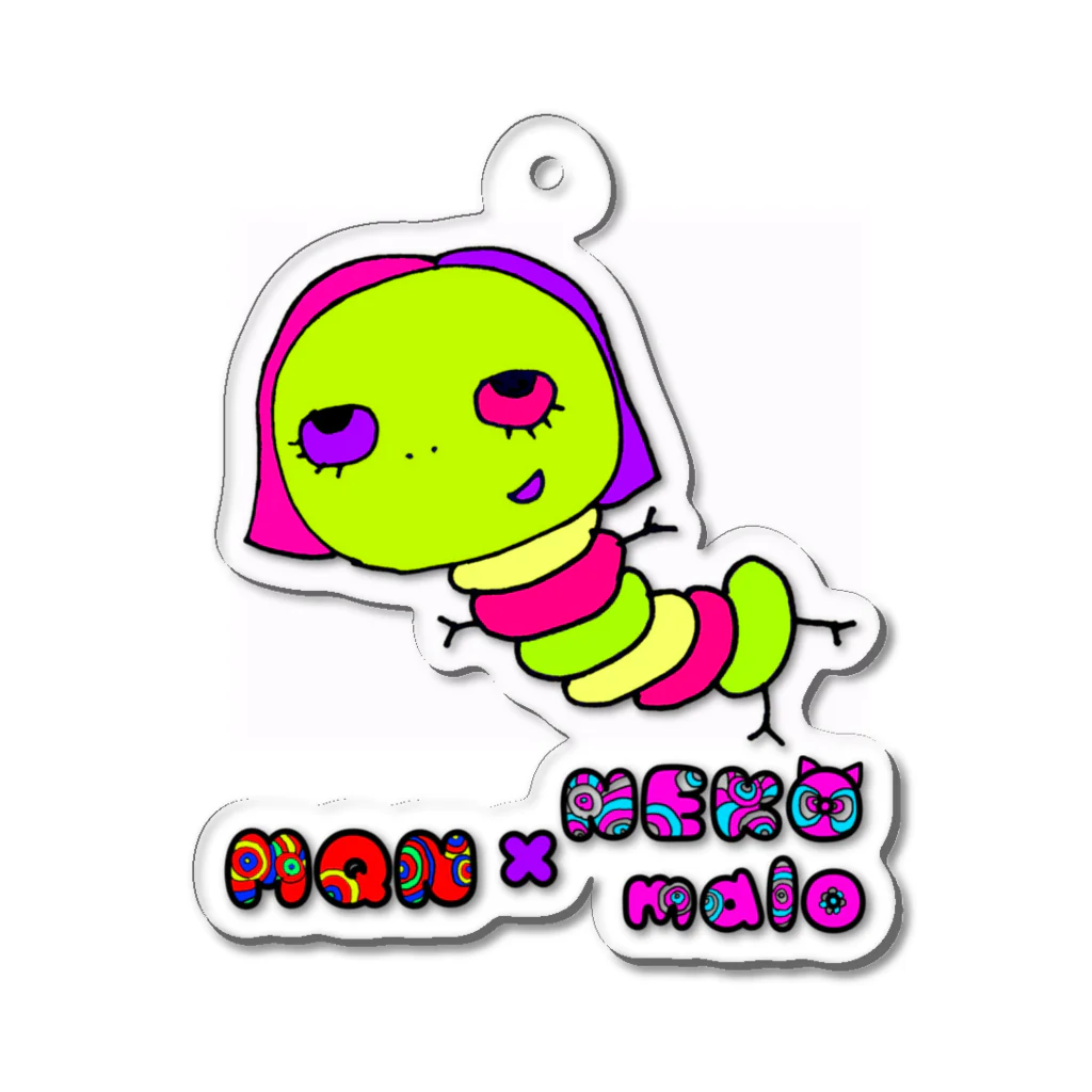 MQNのMQN×NEKOmalo Acrylic Key Chain