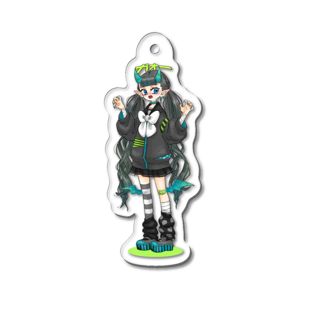 ティダのあおいろちゃん Acrylic Key Chain