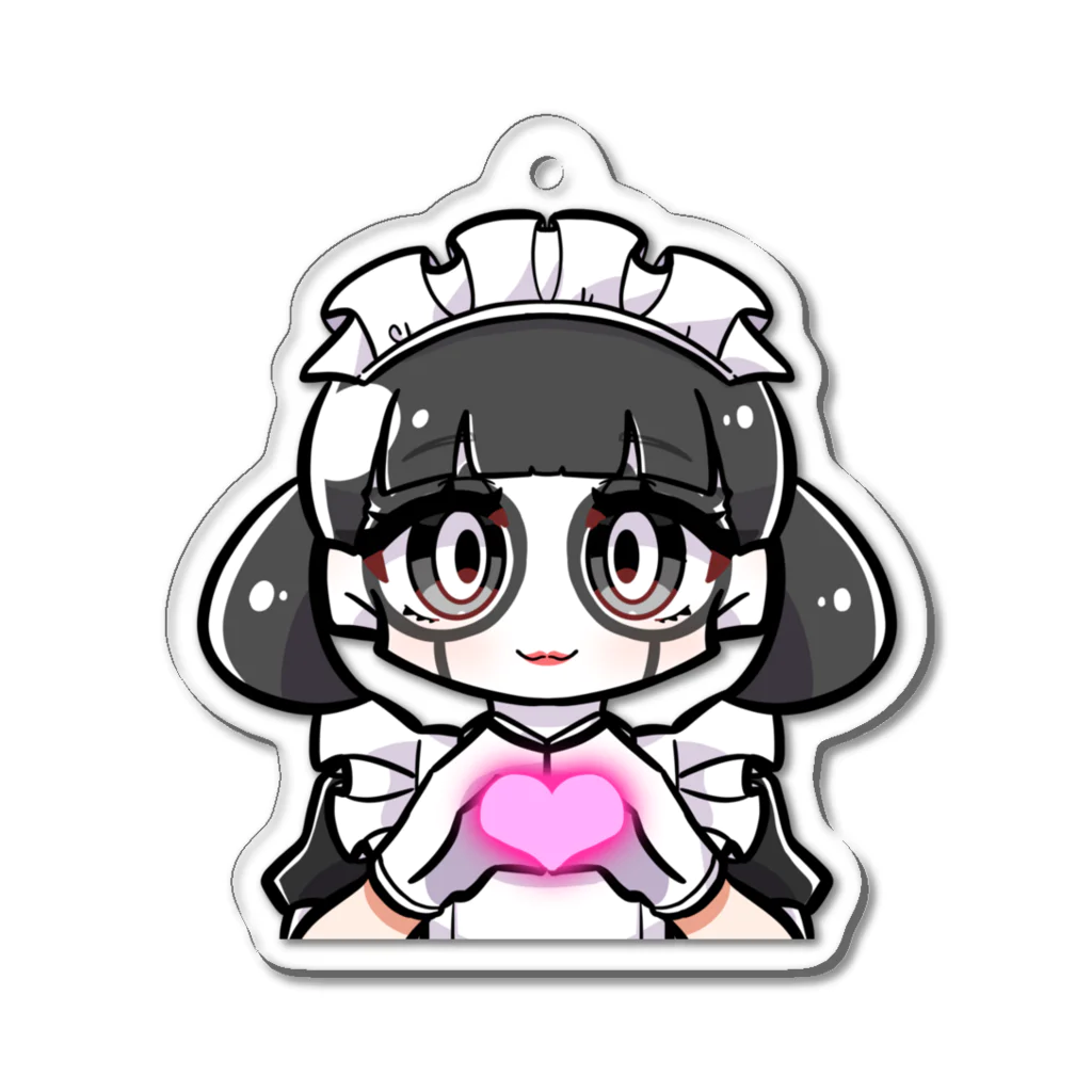 れもん・すかっしゅの女子キャンパーレモコ Acrylic Key Chain