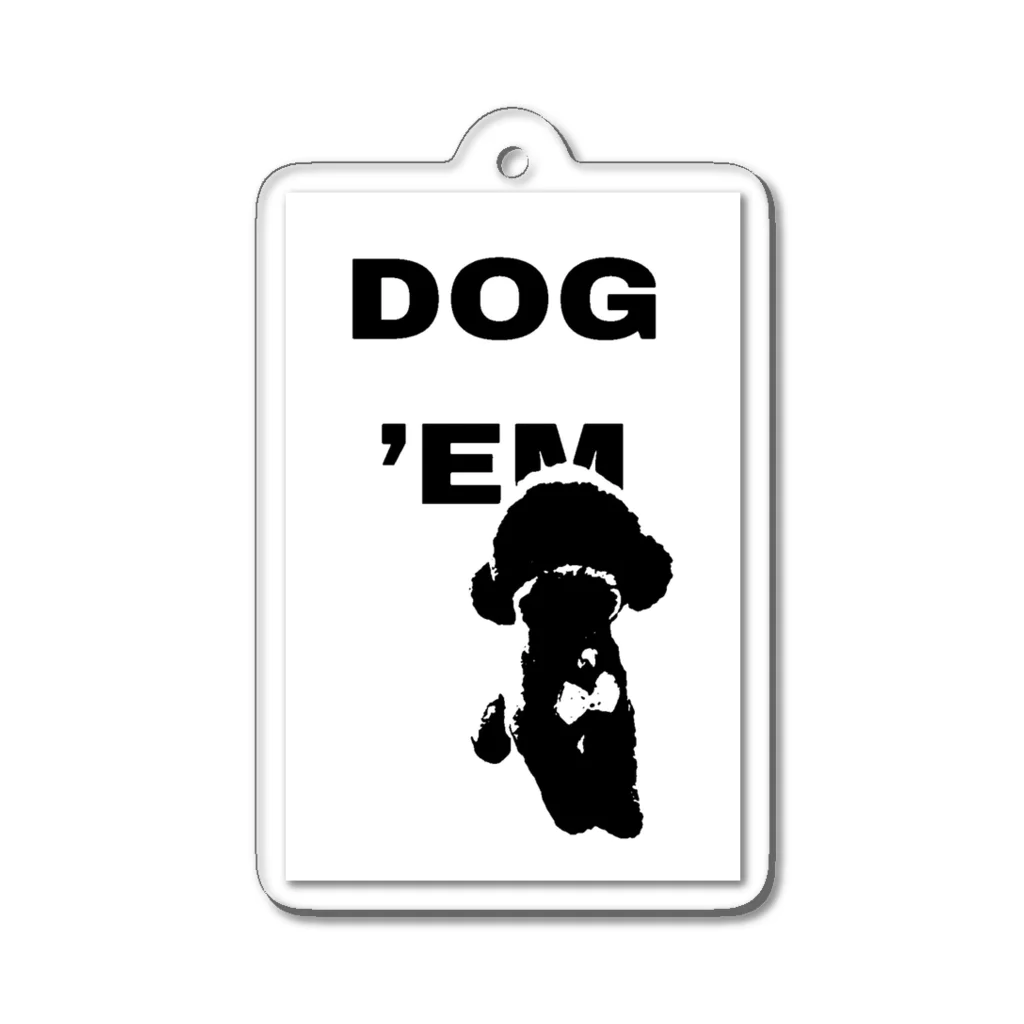 ちゃおのDOG’EM Acrylic Key Chain