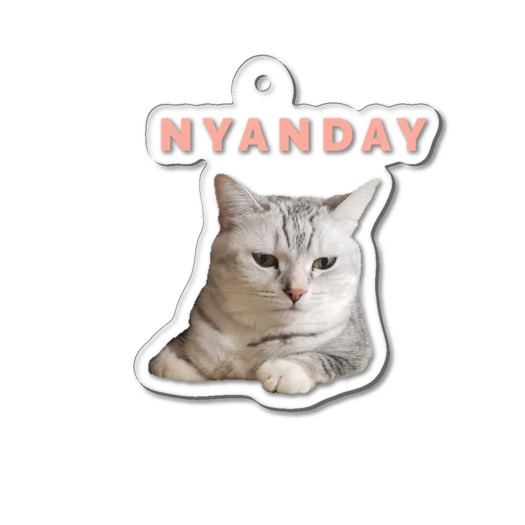 アムの空想のNYANDAY Acrylic Key Chain