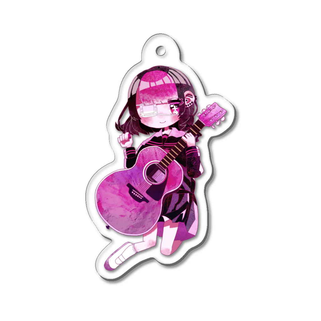 あいとくんのみあちゃん Acrylic Key Chain