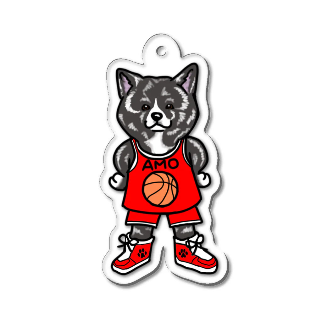 春風工房のバスケ🏀あもちゃん アクリルキーホルダー