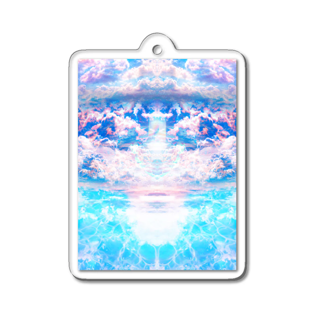 K0ut4/コウタのShiny Ocean Acrylic Key Chain