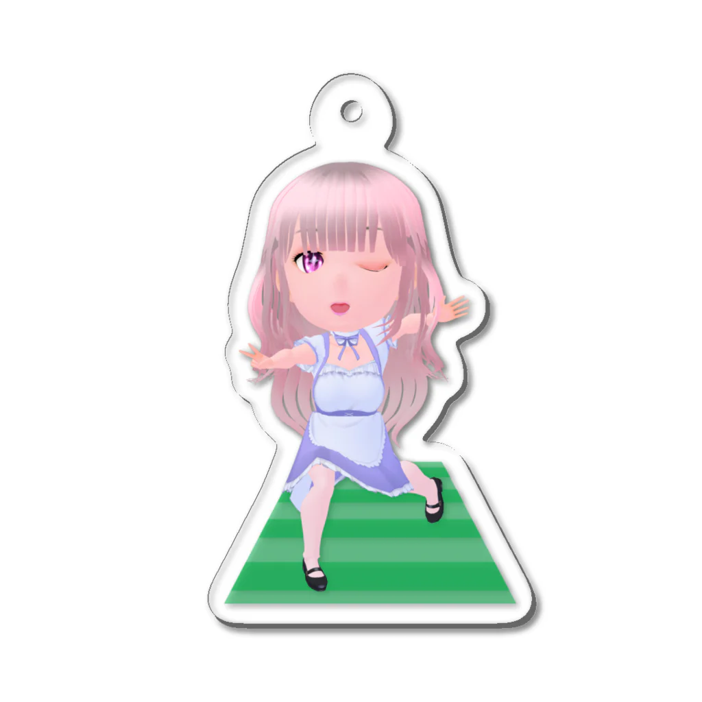 トムにゃんこの【プチドール】さやかちゃん Acrylic Key Chain