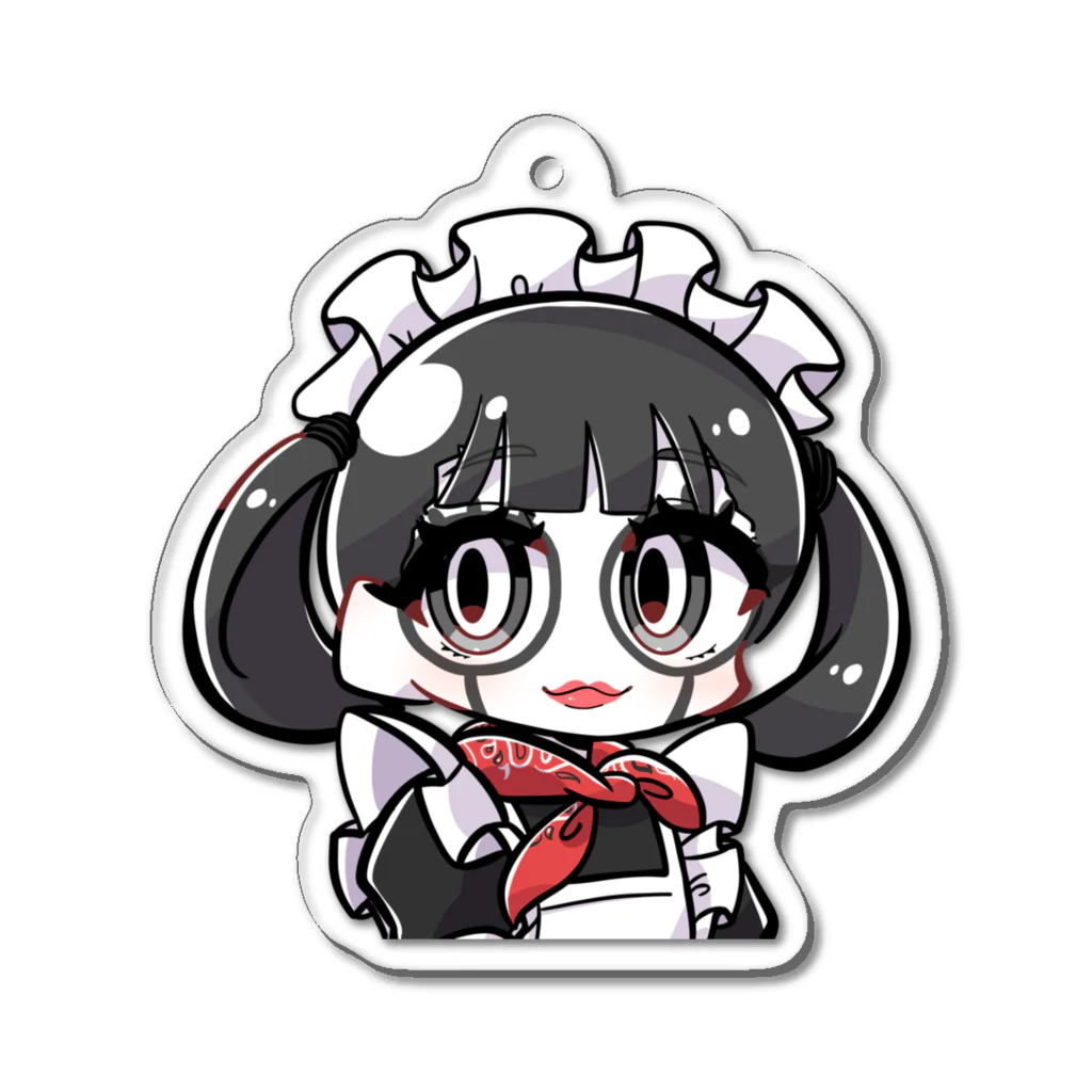 れもん・すかっしゅの女子キャンパーレモコ Acrylic Key Chain